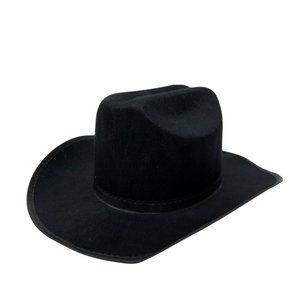 Kids Cowboy Hat - Black Size Small